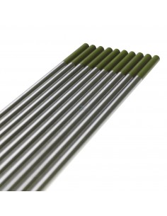 Elektrody wolframowe WP zielone 2,0x175 mm.