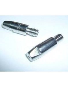 Końcówka prądowa M8x28 fi 1,0 mm chromowana / 10 szt.