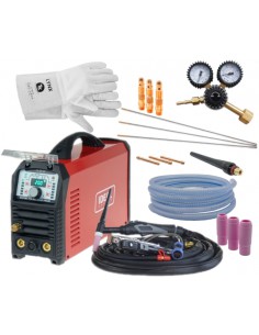 Spawarka inwertorowa IDEAL EXPERT TIG 220 AC/DC PULSE MEGA ZESTAW