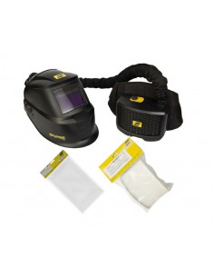 Przyłbica spawalnicza Savage A40 Air + nawiew PAPR Esab