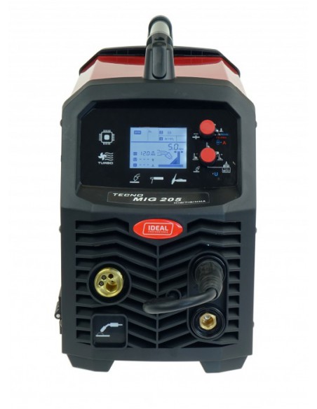  Spawarka Tecno Mig 205 LCD Synergic Ideal MIG/TIG/MMA