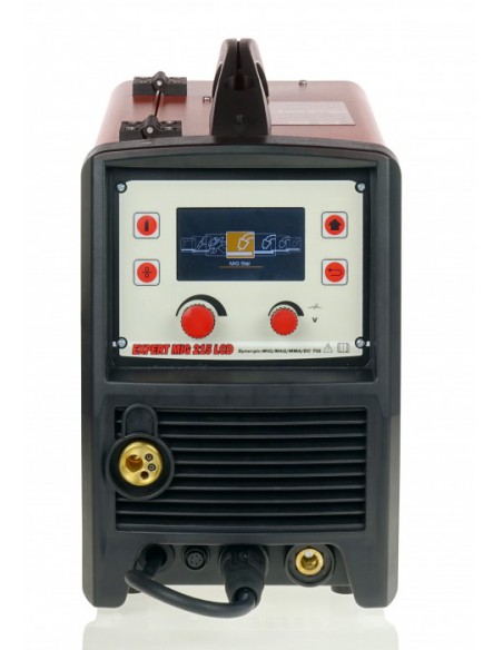  Spawarka Expert MIG 215 LCD SYNERGIC MIG/TIG/MMA