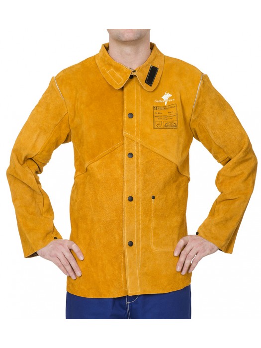 Kurtka spawacza Golden Brown WELDAS