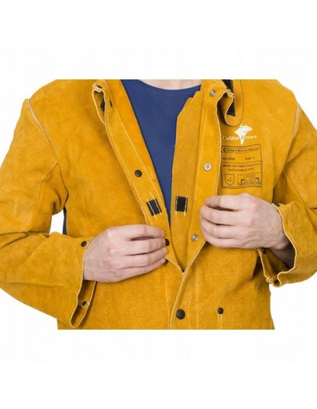  Kurtka spawacza Golden Brown WELDAS