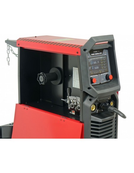  PÓŁAUTOMAT SPAWALNICZY IDEAL TECNO MIG 320 LCD SYNERGIC 400V 300A ALUMINIUM