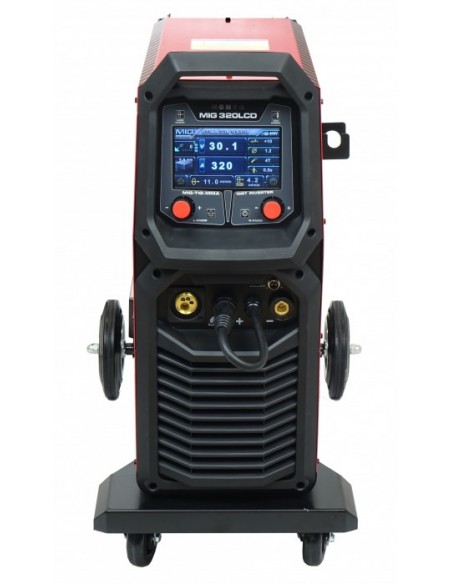  PÓŁAUTOMAT SPAWALNICZY IDEAL TECNO MIG 320 LCD SYNERGIC 400V 300A ALUMINIUM