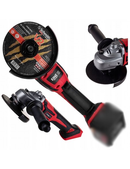  Szlifierka Kątowa Akumulatorowa 125mm 18V Schmith Bez Akumulatora