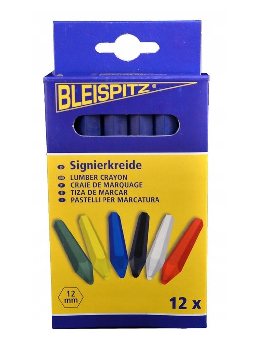 Kreda woskowa niebieska / opak. 12 szt.