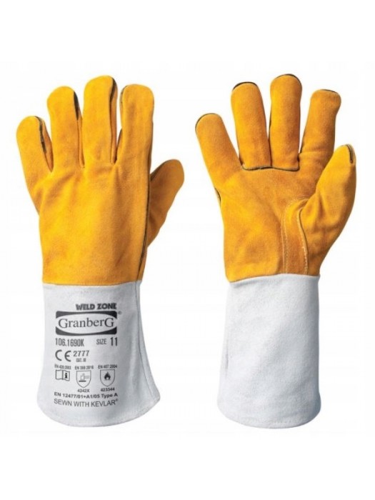 Rękawica spawalnicza z podszewką...