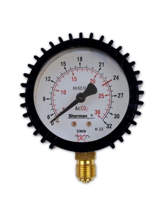 MANOMETR ARGON CO2 ROBOCZY 32l/min...