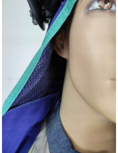 Kaptur Spawalniczy niebieski z Tkaniny Niepalnej AP-6670