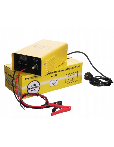  Prostownik automatyczny MAGNUM AGRI 50 12V / GEL