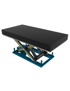 Stół Spawalniczy PRO 2400x1200 mm z hydraulicznym systemem podnoszenia PRO Φ16 50x50mm