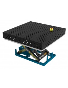 Stół Spawalniczy PRO 1500x1480 mm z hydraulicznym systemem podnoszenia PRO Φ28 DIAGONALNA
