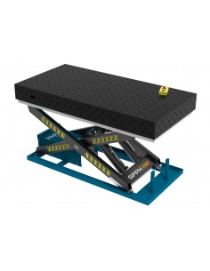 Stół Spawalniczy ECO 2000x1000 mm z hydraulicznym systemem podnoszenia ECO Φ16 100x100mm