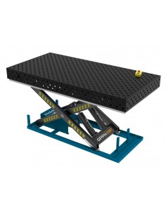 Stół Spawalniczy EXPERT 2400x1200 mm z hydraulicznym systemem podnoszenia EXPERT Φ28 DIAGONALNA