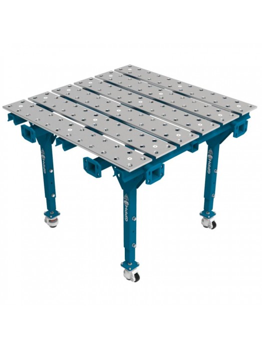 Modułowy Stół Spawalniczy Pojedynczy 1200x1200 mm Φ28 100x100mm
