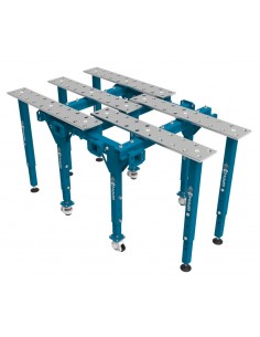 Modułowy stół spawalniczy pojedynczy rozkładany 1770x1000 mm Φ28 100x100mm
