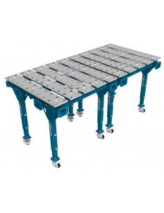 Modułowy stół spawalniczy podwójny 2000x1000 mm Φ28 100x100mm