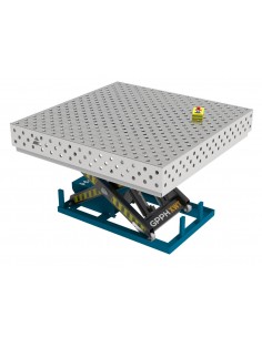 Stół Spawalniczy PRO INOX 1500x1480 mm z hydraulicznym systemem podnoszenia PRO INOX Φ28 DIAGONALNA