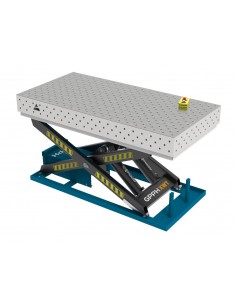 Stół Spawalniczy PLUS INOX 2000x1000 mm z hydraulicznym systemem podnoszenia PLUS INOX Φ16 DIAGONALNA