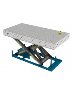 Stół Spawalniczy PLUS INOX 2400x1200 mm z hydraulicznym systemem podnoszenia PLUS INOX Φ16 100x100mm