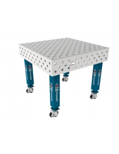 Stół Spawalniczy PRO INOX 15mm - 1000x1000mm PRO INOX Φ28 DIAGONALNA Na kołach