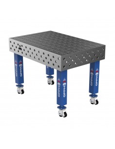 Stół Spawalniczy PRO 15mm - 1200x800mm Φ28 100x100mm Na kołach