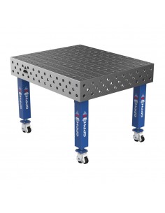 Stół Spawalniczy PRO 15mm - 1200x1000mm Φ28 100x100mm Na kołach
