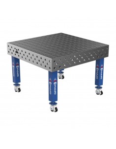 Stół Spawalniczy PRO 15mm - 1200x1200mm Φ28 100x100mm Na kołach