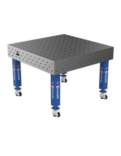 Stół Spawalniczy PRO 15mm - 1200x1200mm Φ16 DIAGONALNA Na kołach