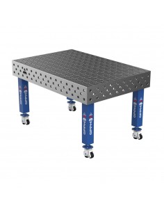Stół Spawalniczy PRO 15mm - 1500x1000mm Φ28 DIAGONALNA Na kołach