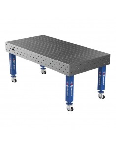 Stół Spawalniczy PRO 15mm - 2000x1000mm Φ16 DIAGONALNA Na kołach