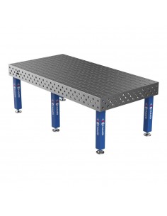 Stół Spawalniczy PRO 15mm - 2400x1200mm Φ28 100x100mm Na stopach