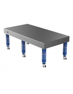 Stół Spawalniczy PRO 15mm - 2400x1200mm Φ16 50x50mm Na kołach