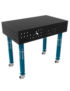 Stół Spawalniczy ECO 8mm - 1000x600mm Φ16 50x50mm Na kołach