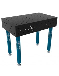 Stół Spawalniczy ECO 8mm - 1000x600mm Φ16 100x100mm Na stopach
