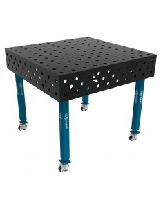 Stół Spawalniczy ECO 8mm - 1000x1000mm Φ28 100x100mm Na kołach