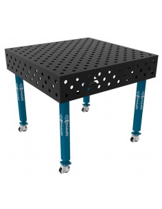 Stół Spawalniczy ECO 8mm - 1000x1000mm Φ28 DIAGONALNA Na kołach
