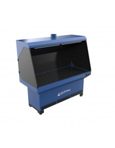 Stanowisko szlifiersko-spawalnicze 1870x770mm - podstawa z odciągiem górnym