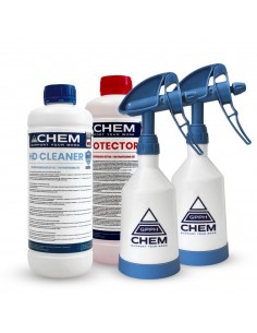 Zestaw preparatów chemicznych 1x HD Cleaner 1x Protector 2x Spryskiwacz GPPH CHEM