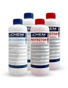 Zestaw preparatów chemicznych 2x HD Cleaner 2x Protector GPPH CHEM