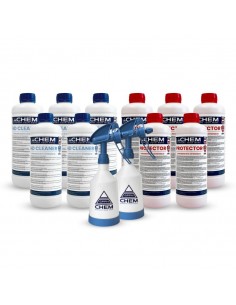 Zestaw preparatów chemicznych 5x HD Cleaner 5x Protector 2x Spryskiwacz GPPH CHEM